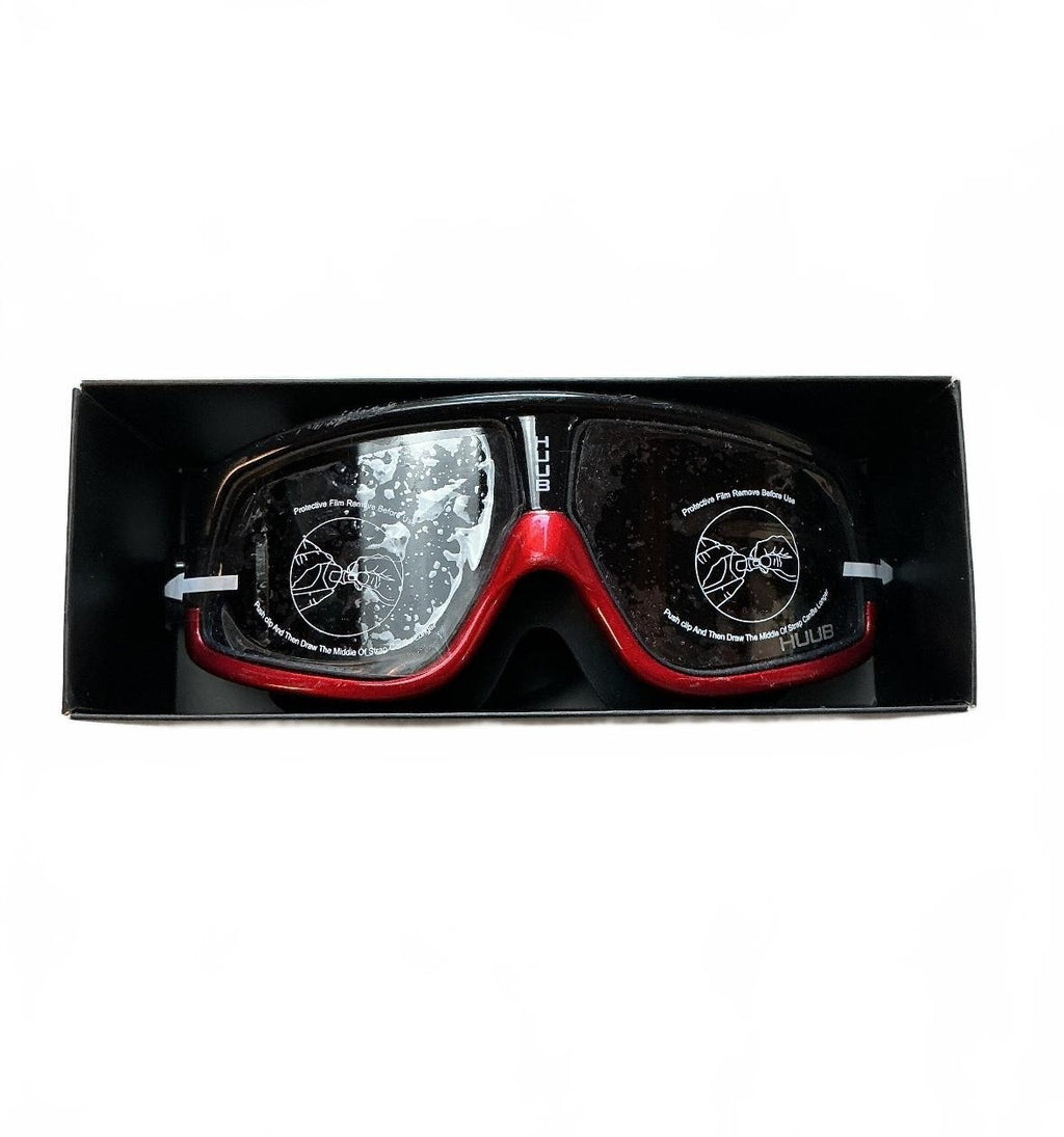 *NEW* HUUB Ryft Swim Mask Baikal Red Size Adjustable Swim Goggles