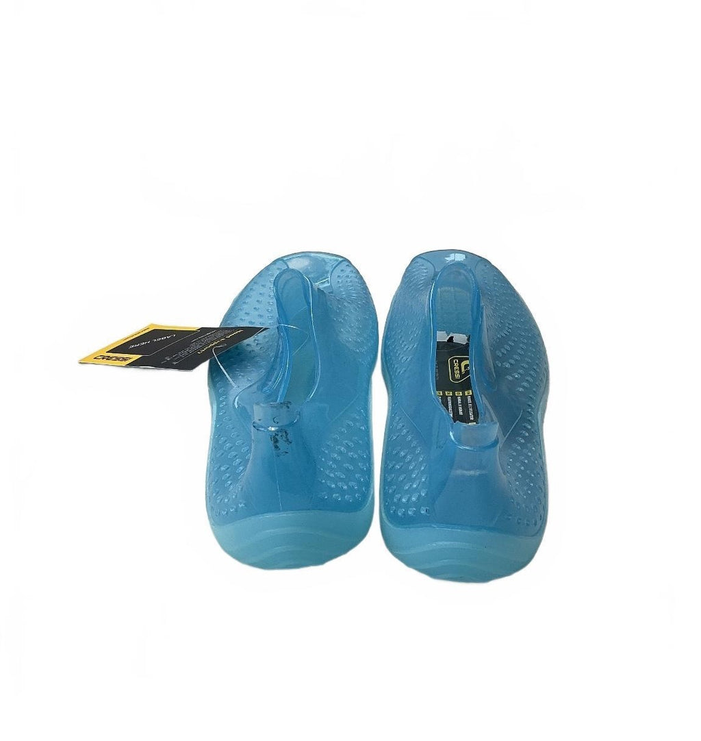 Cressi Aqua Shoes Size 43 Uk 9 Blue Transparent Water Shoes