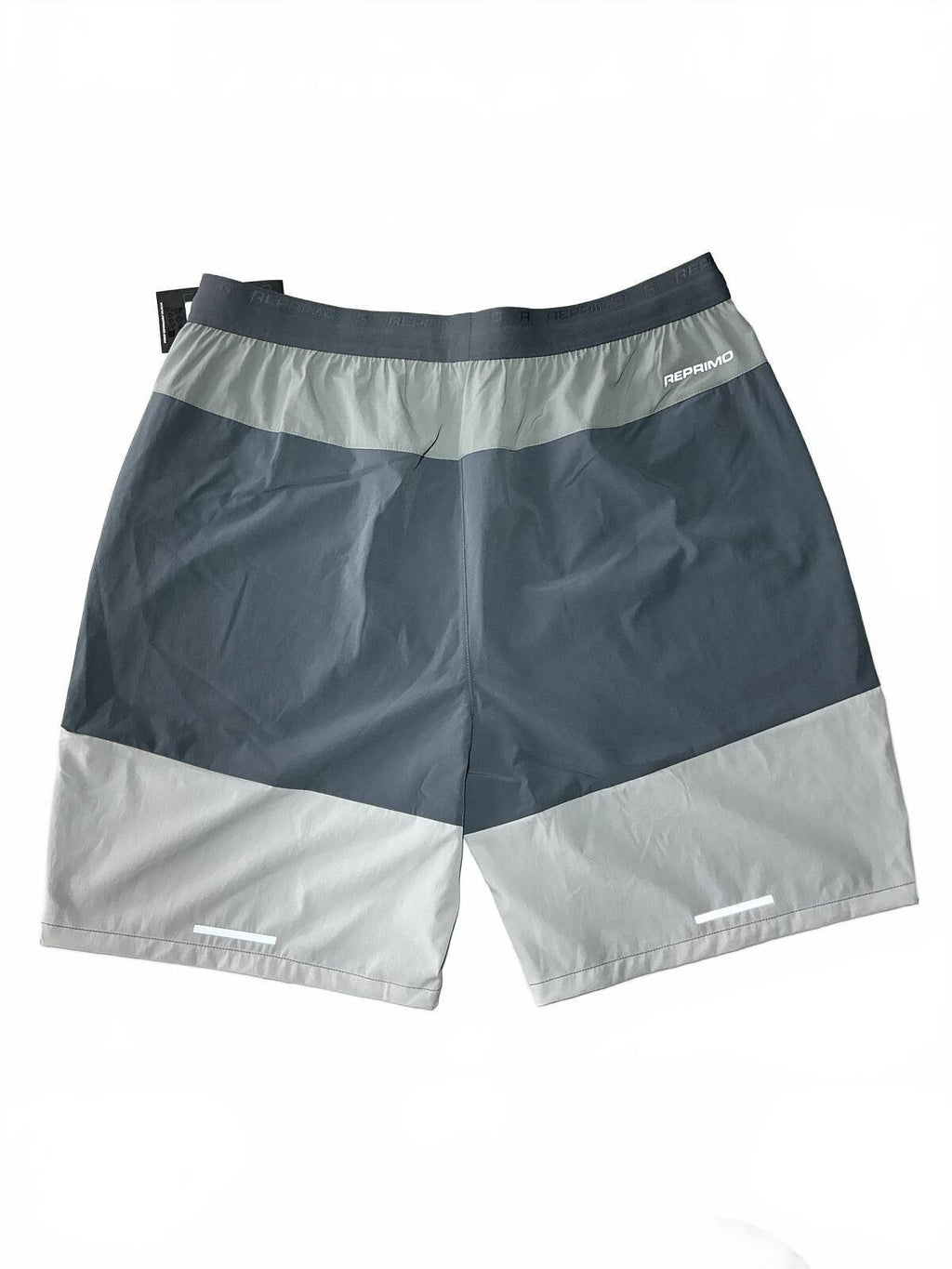 *New* Reprimo Men's Grey and Light Grey Flight Sports Shorts Size Regular Xl
