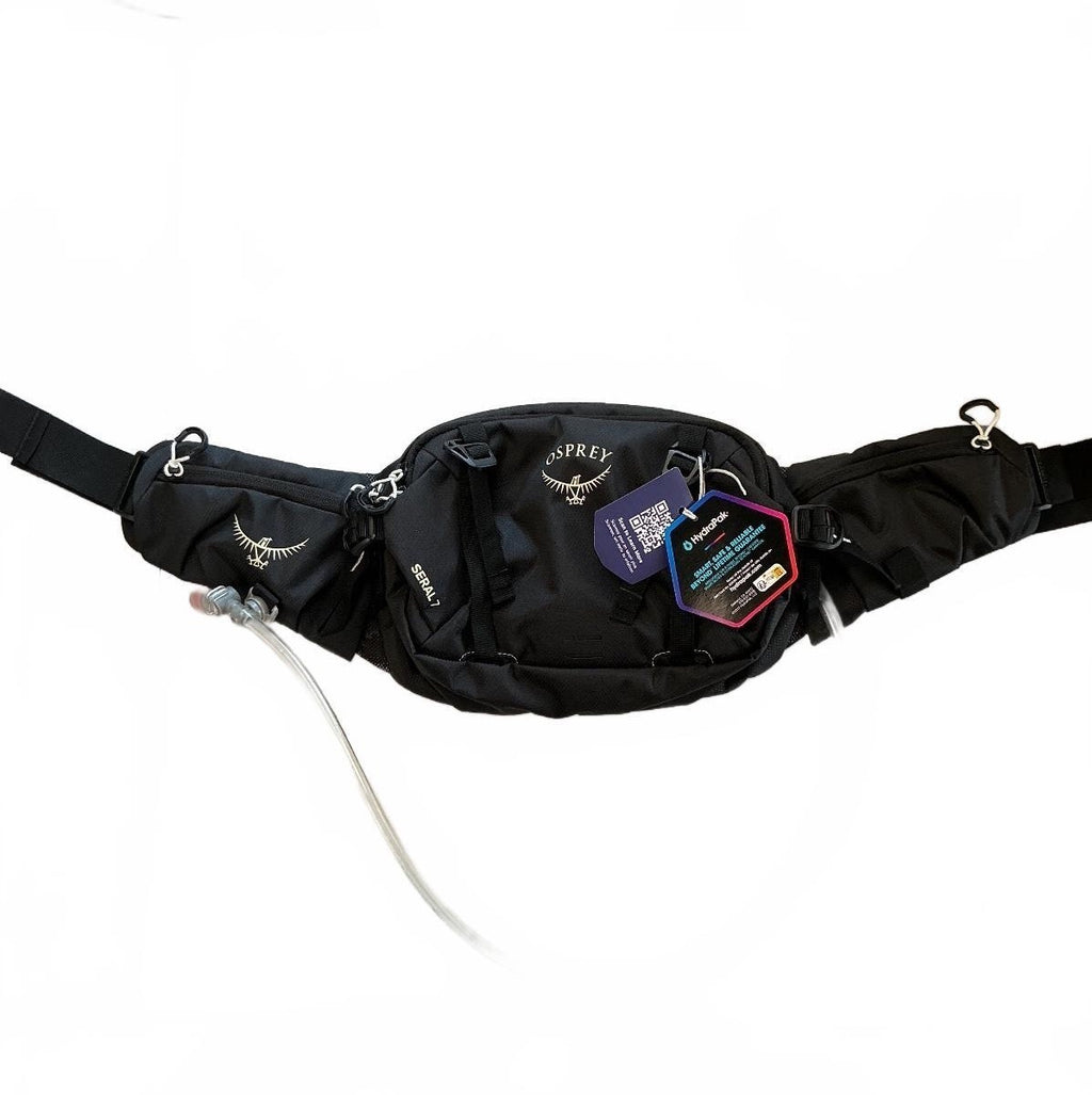 Osprey Seral 7 MTB Hydration Waist Pack Black Medium Used Once