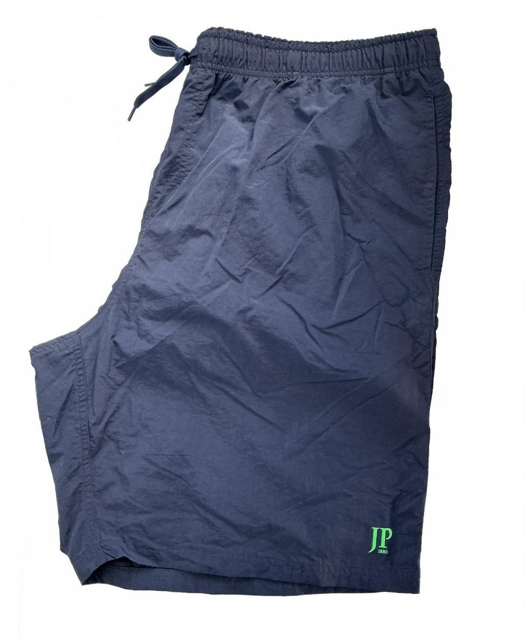 JP 1880 Menswear Swim Shorts Men 3XL Navy Blue Elastic Waist Drawstring