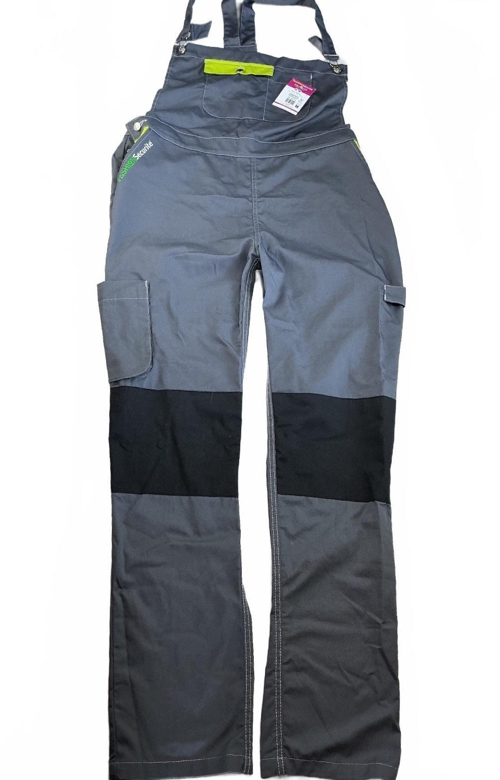 Fashion Securite Salopette Overalls XL Grey Green Durable Workwear