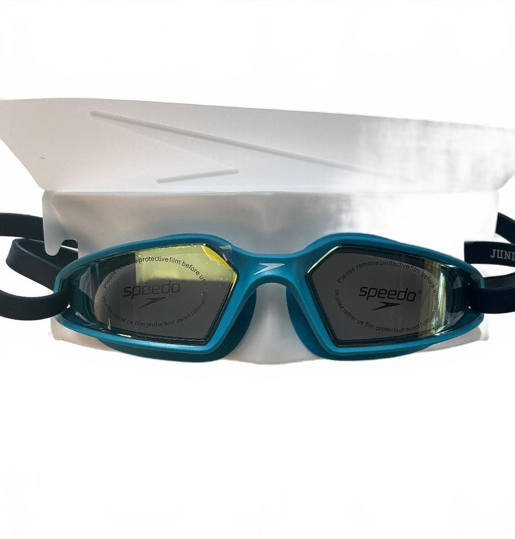 *NEW* Speedo Fitness Junior Mirrored Swimming Goggles Size Junior 6-12