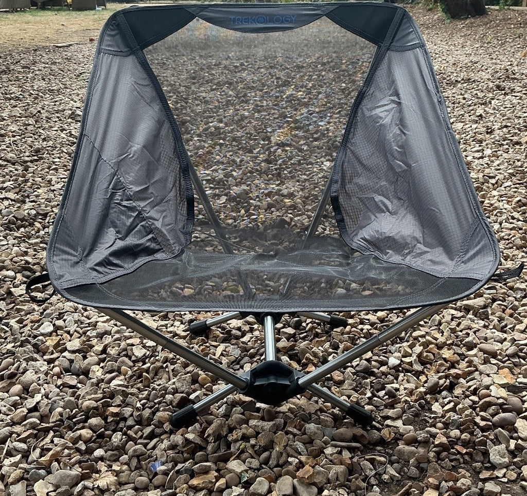 Trekology Yizi Lite Camping Chair Compact Size Black/Blue