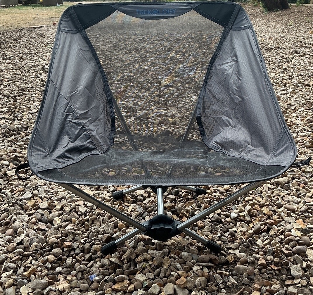 Trekology Yizi Lite Camping Chair Compact Size Black/Blue