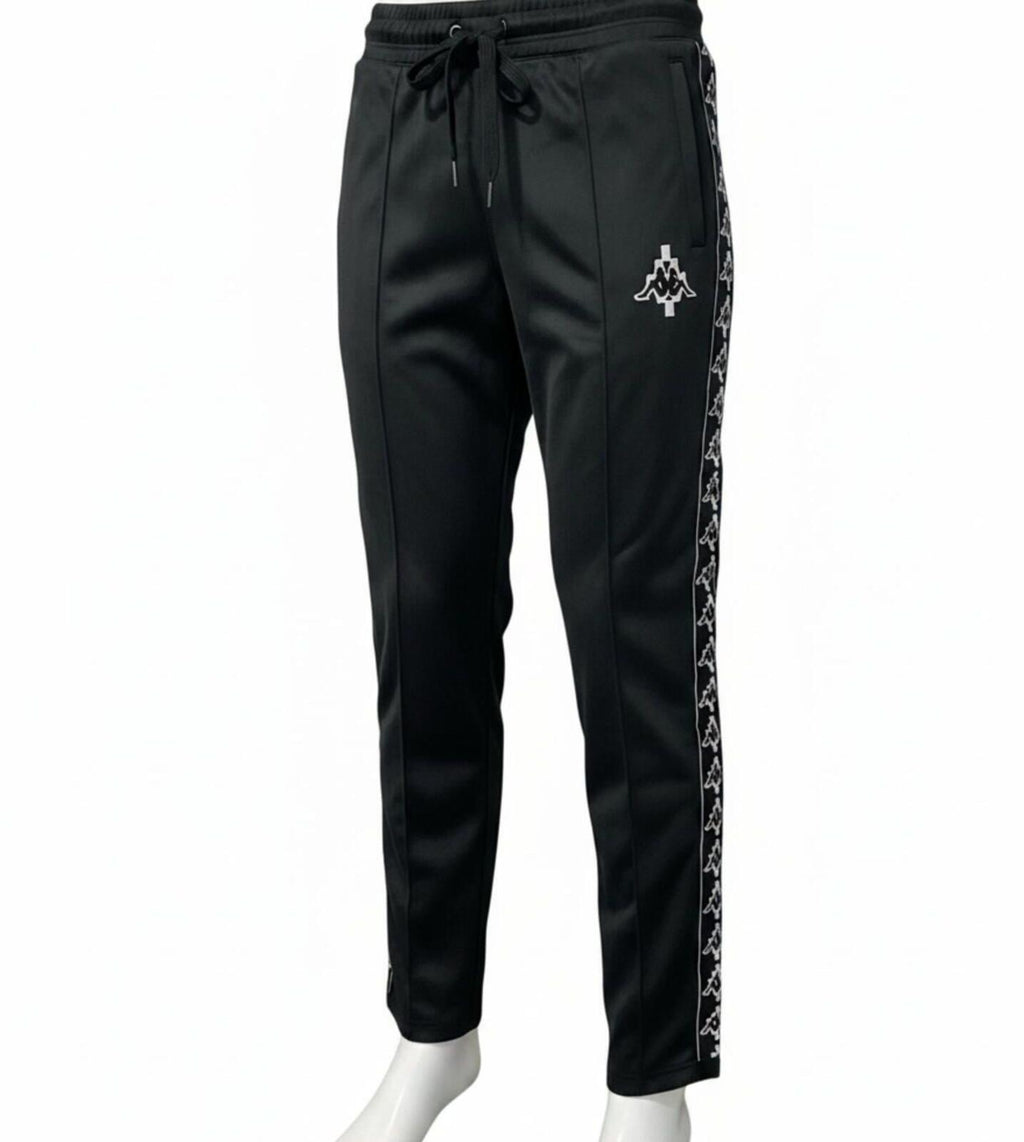 Marcelo Burlon x Kappa Black Track Pants Size Regular Small