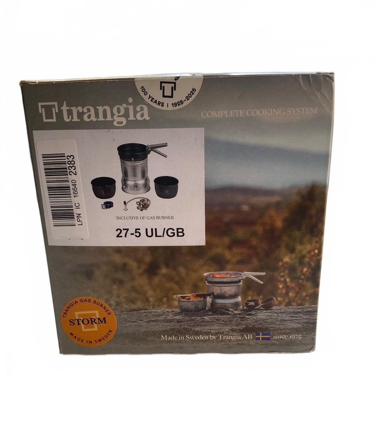 Trangia 27-5 UL/GB Complete Cooking System Camping Stove Set