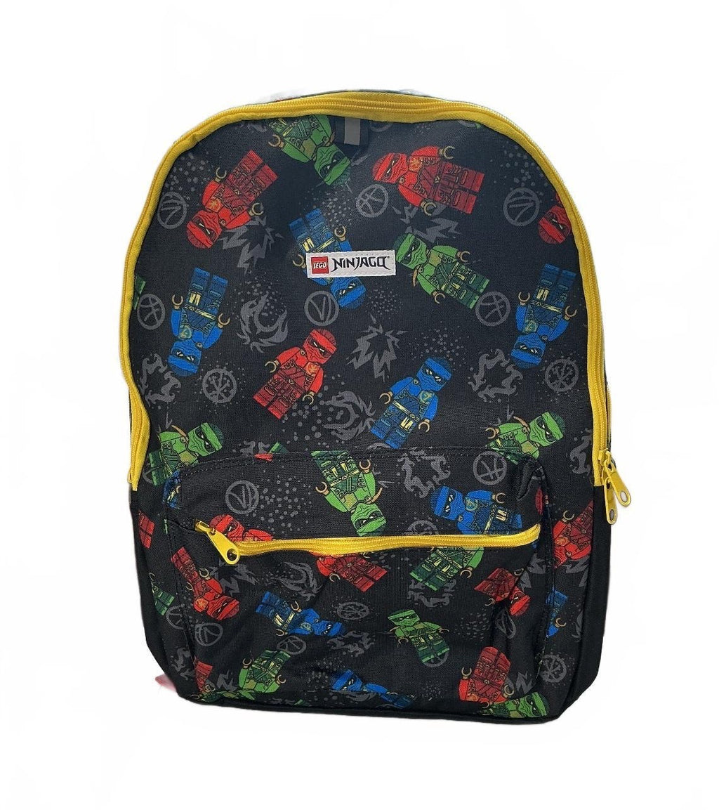 LEGO Ninjago Kids Backpack Boys Multi-colour Adjustable Straps New
