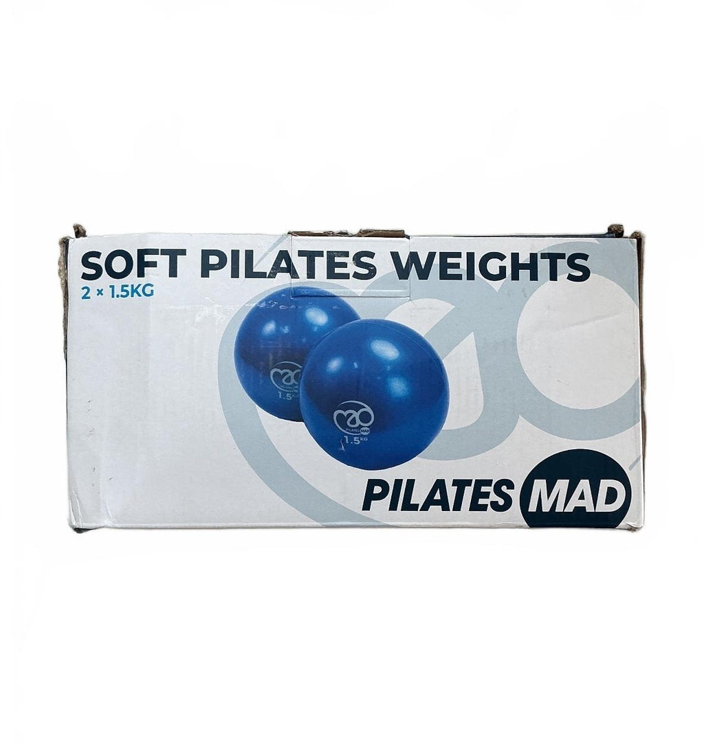 Pilates Mad Soft Pilates Weights 1.5KG Set of 2