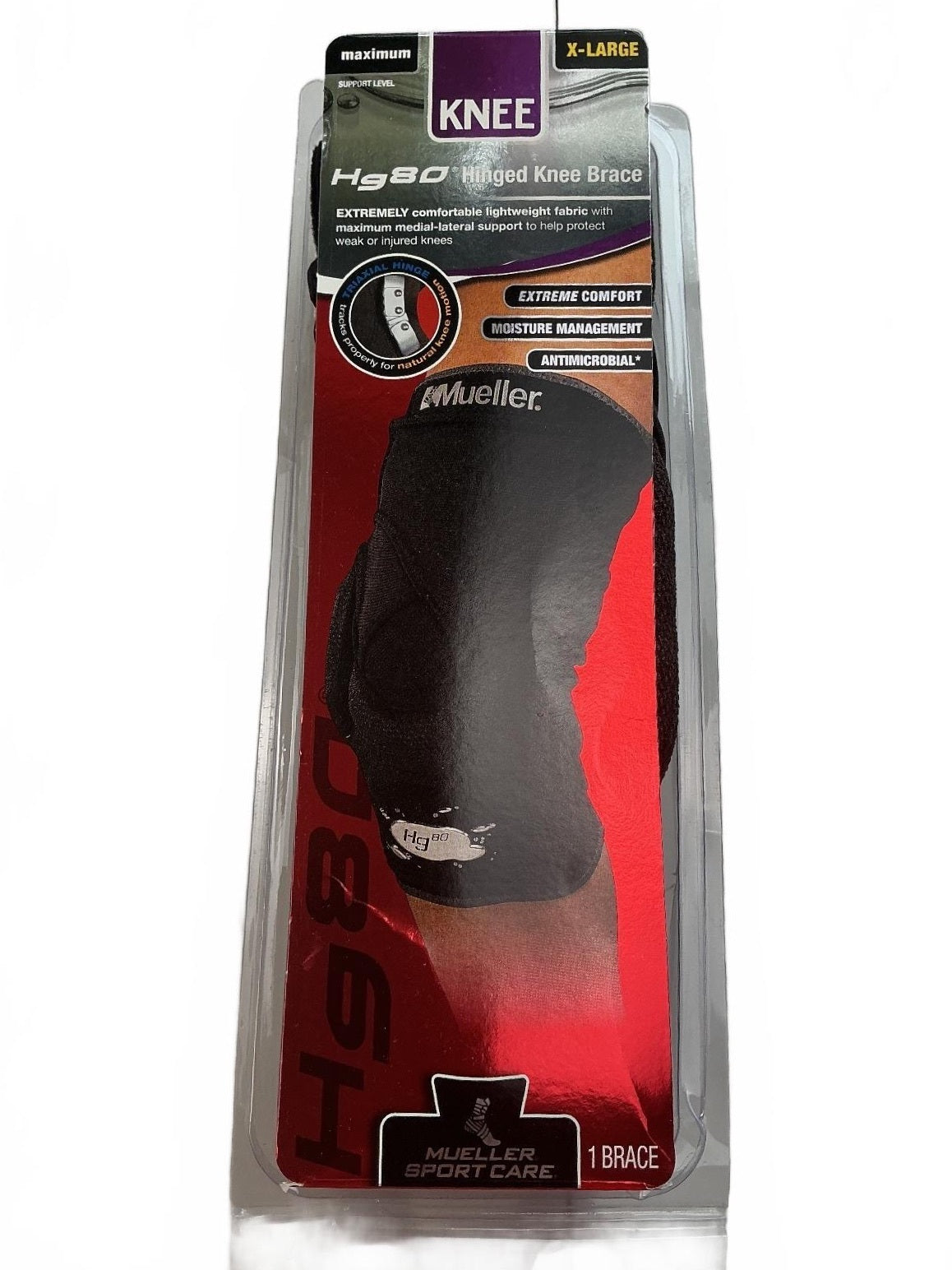 Mueller Hg80 Hinged Knee Brace X-Large Support