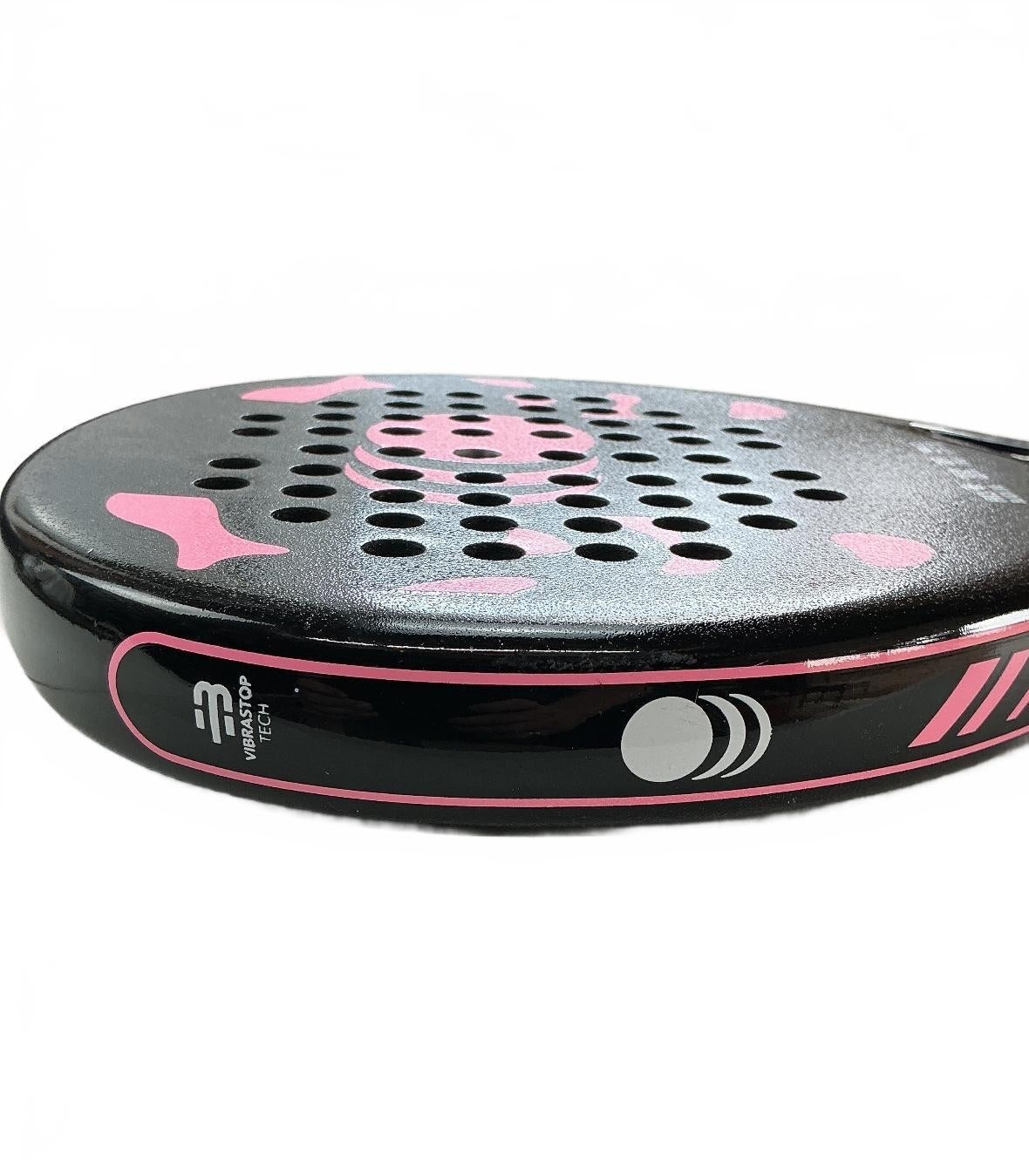 AGH Padel Racket AGP1 PINK EVA Core Glass Fibre Frame For Adults And Beginners