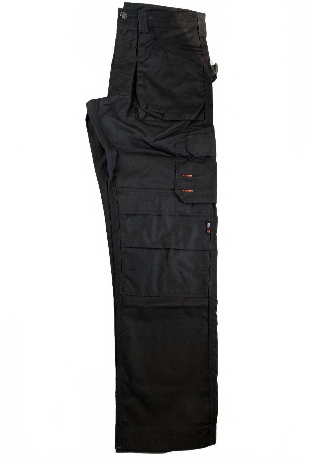 Scruffs Abratech Men's 34L Black Work Trousers Durable Multi-Pocket
