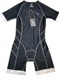 OG Triathlon Suit Men's 2XL Black High Tech Fabric Smooth Zipper