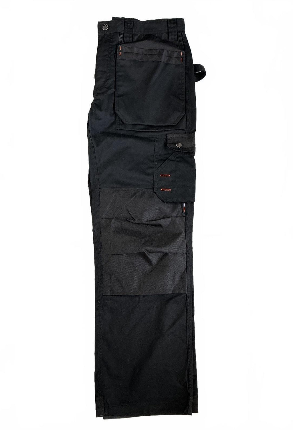 Scruffs Worker Plus Trousers Men 32S Black Durable Knee Pad Pockets