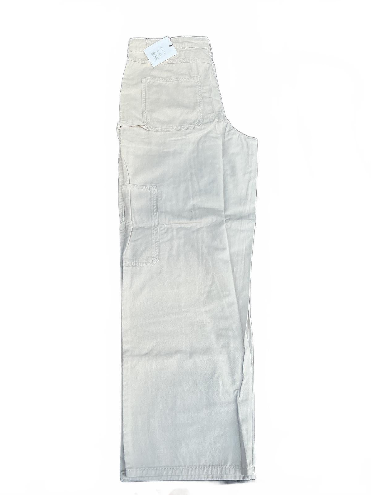 New Look Men's Carpenter Trousers Beige Size 34R Comfortable Fit