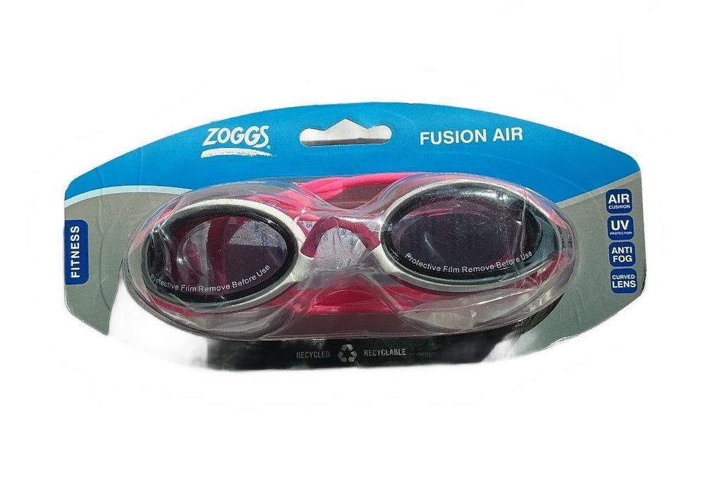 Zoggs Fusion Air Pink Swimming Goggles with Air Cushion Adults