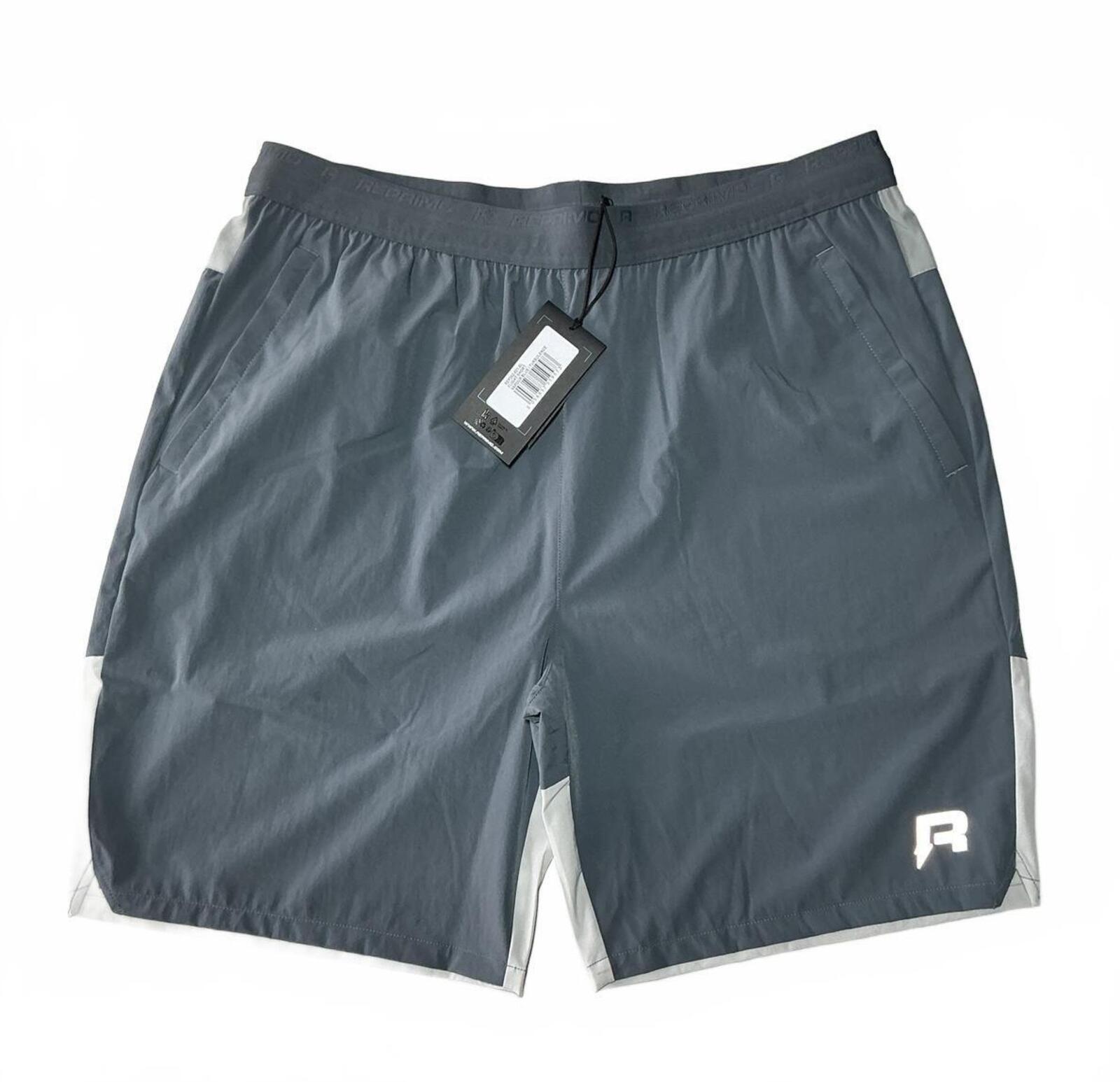 *New* Reprimo Men's Grey and Light Grey Flight Sports Shorts Size Regular Xl