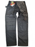 Scruffs Abratech Men's 34L Black Work Trousers Durable Multi-Pocket