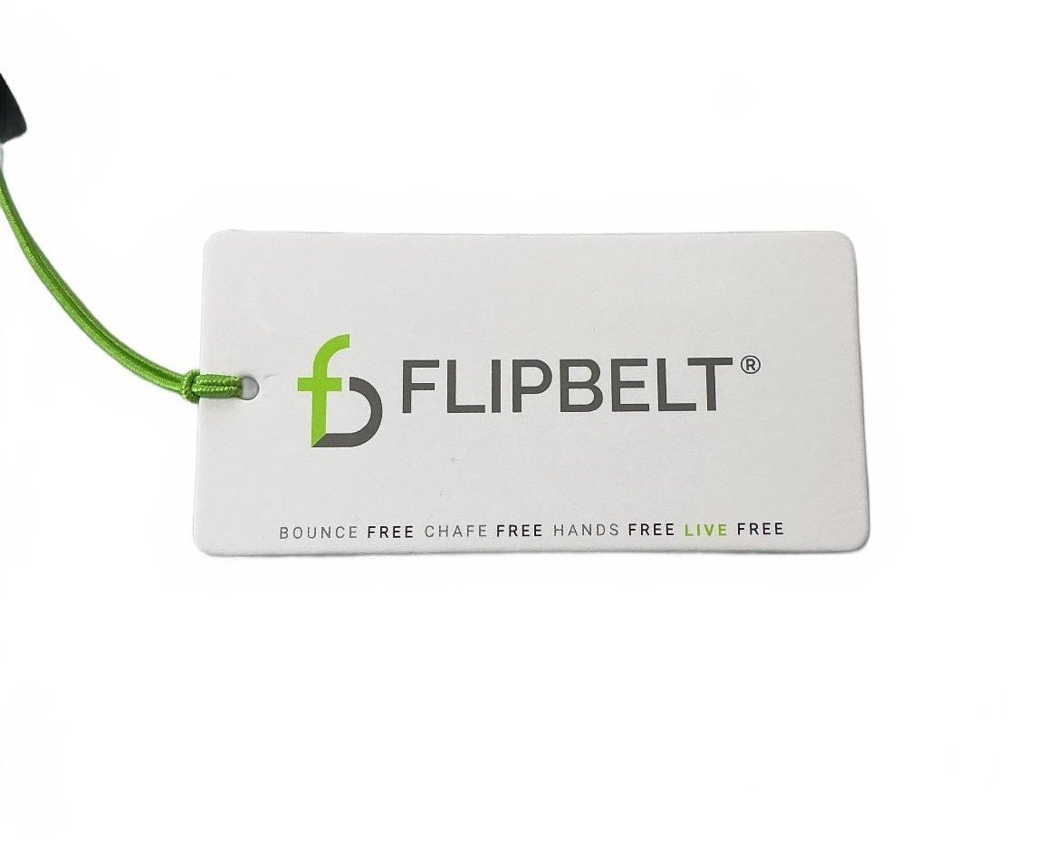 FlipBelt Large Black Running Belt Waist Pack
