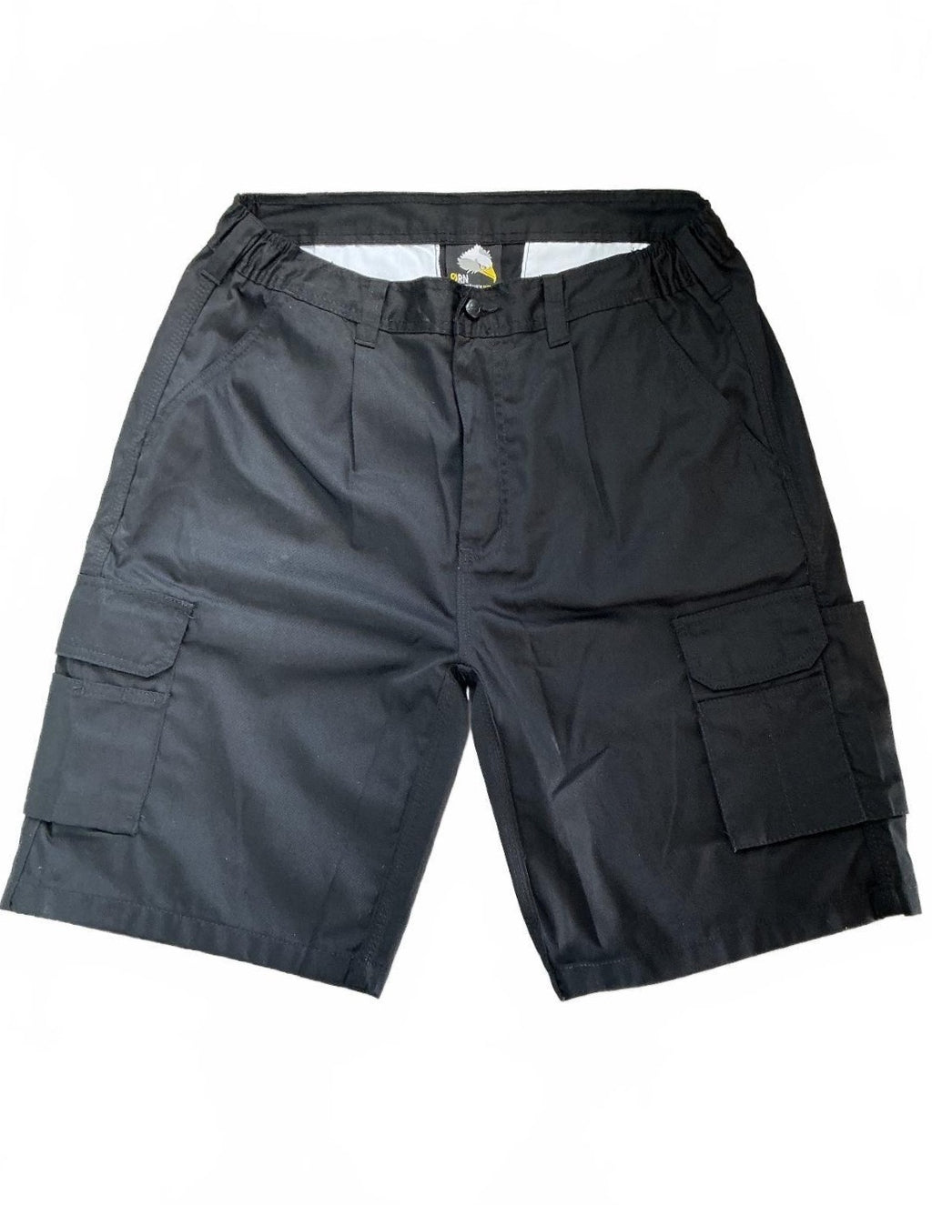 ØRN 2050-15 Men's Cargo Shorts Size 34 Black Workwear Durable