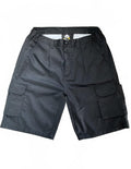 ØRN 2050-15 Men's Cargo Shorts Size 34 Black Workwear Durable