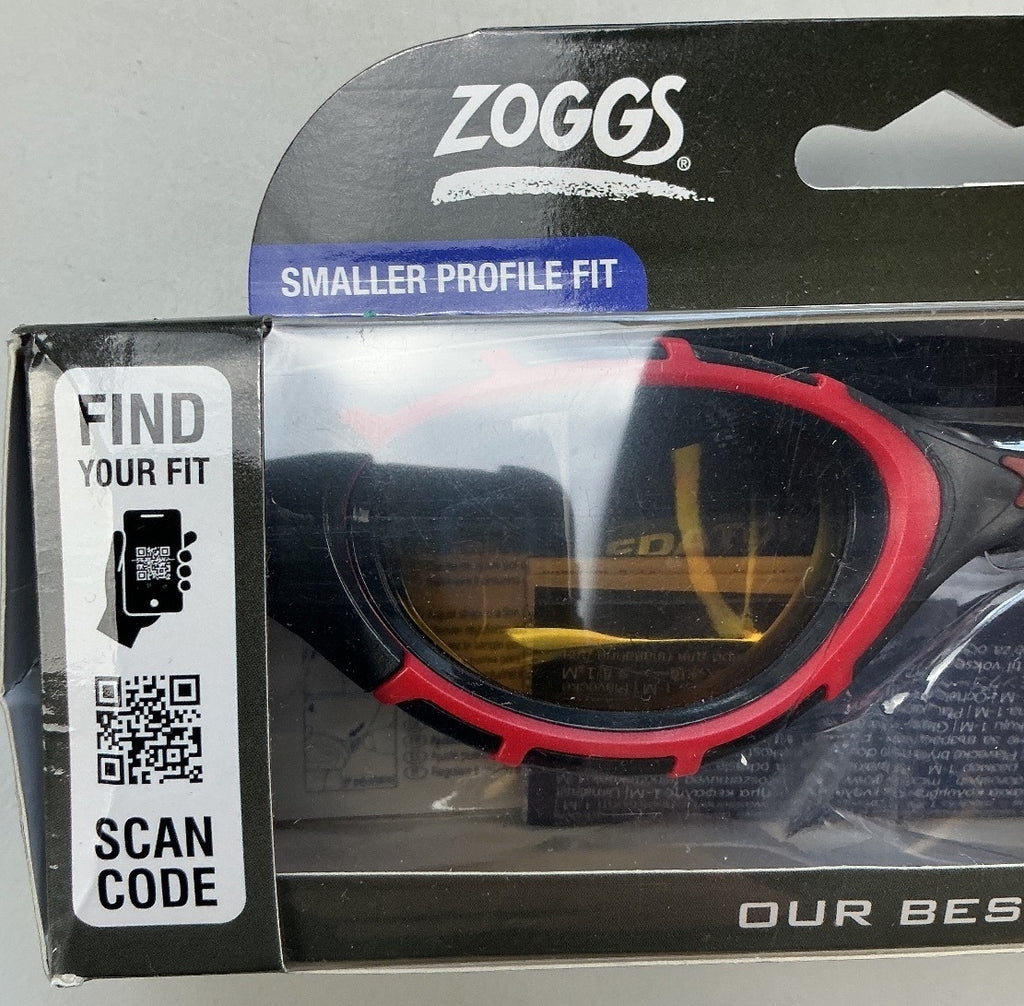 Zoggs Predator Flex Polarized Ultra Swimming Goggles Smaller Profile Fit Black