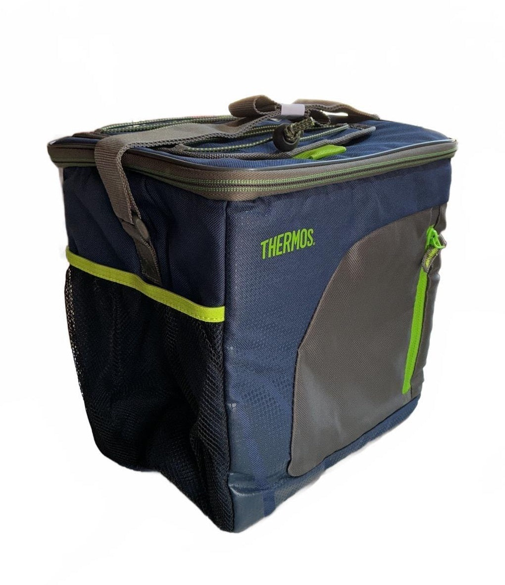 Thermos Insulated Cooler Bag 15L Navy Blue and Grey Portable Lunch Box
