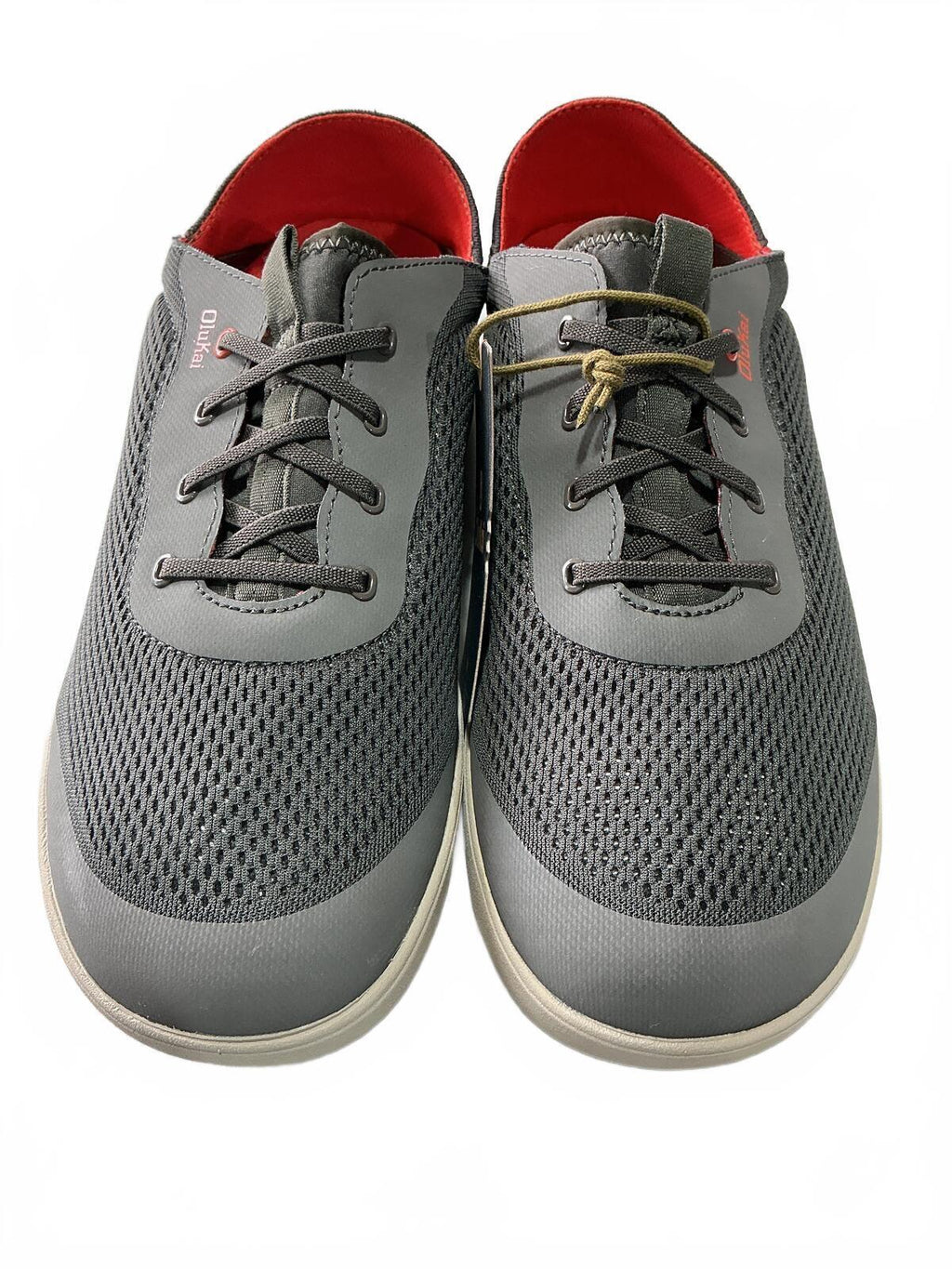 OluKai Moku Pae Men's Summer Vented Size 11.5 Comfortable Island Salt/Koi Shoes