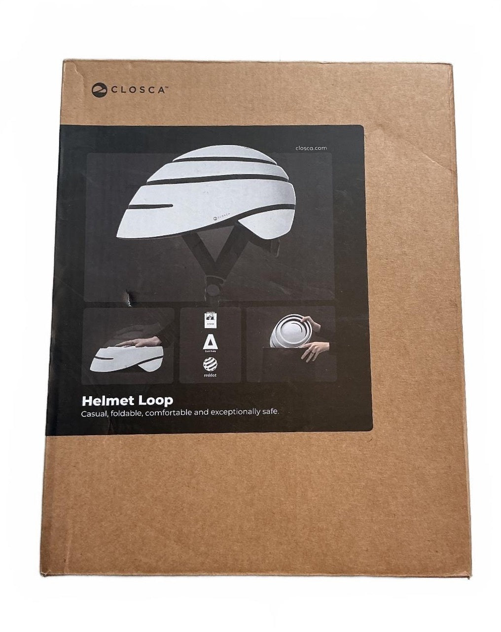 Closca Helmet Loop Foldable Safety Helmet Size M 56-59cm Blue