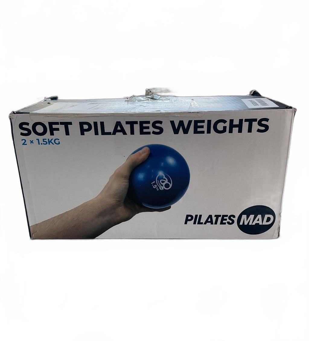 Pilates Mad Soft Pilates Weights 1.5KG Set of 2