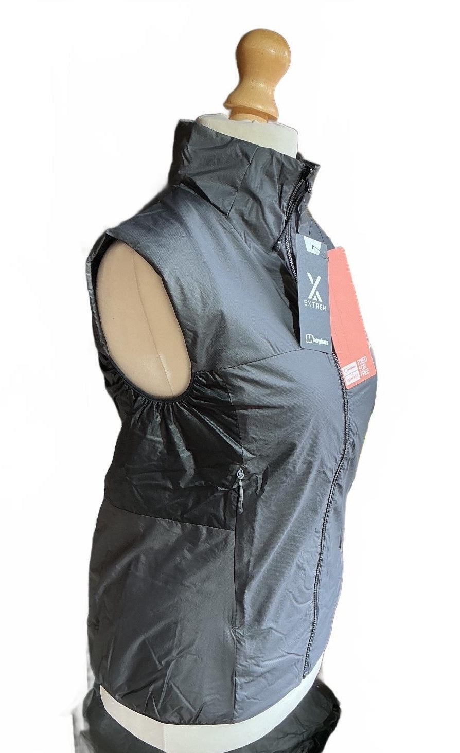 *NEW* Berghaus Reversible Ladies Black Lightweight Insulated Vest Size 10
