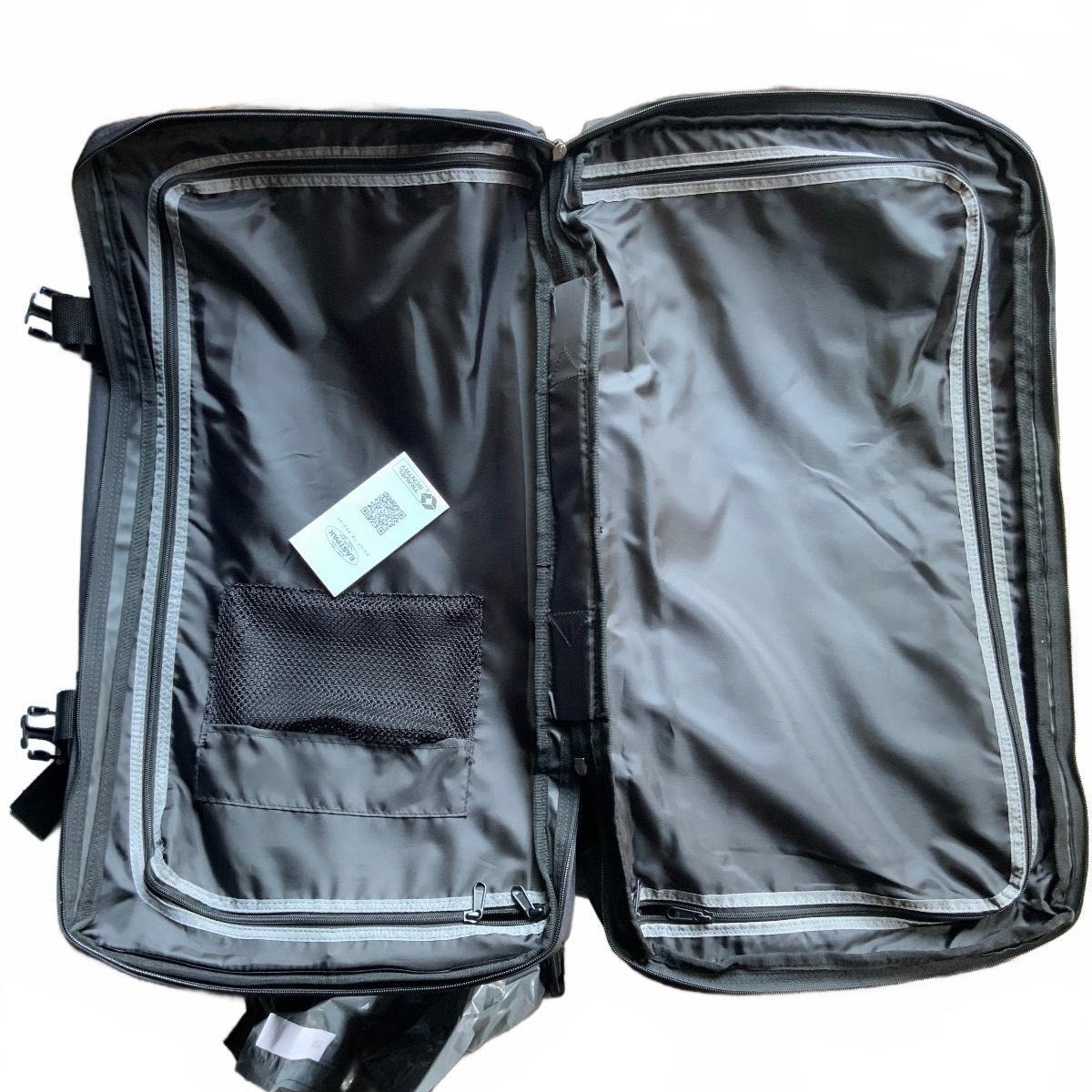 *NEW* Eastpak 78L Black Large Wheeled Travel Bag with Trolley Handle 67x35x30cm