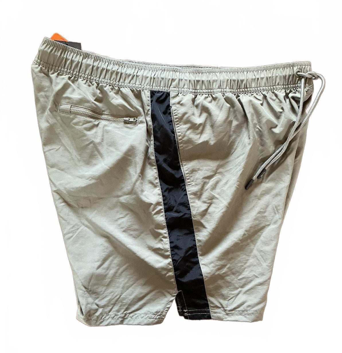 DKNY Men's Swim Shorts Size XXL Green Black Elastic Waist Drawstring