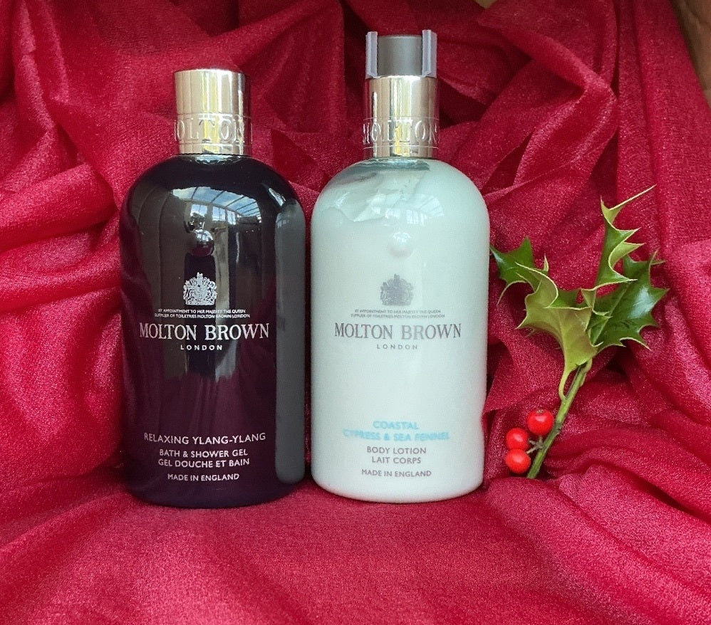 Molton Brown Relaxing Ylang-Ylang Coastal Cypress Sea Fennel 300ml Body Set