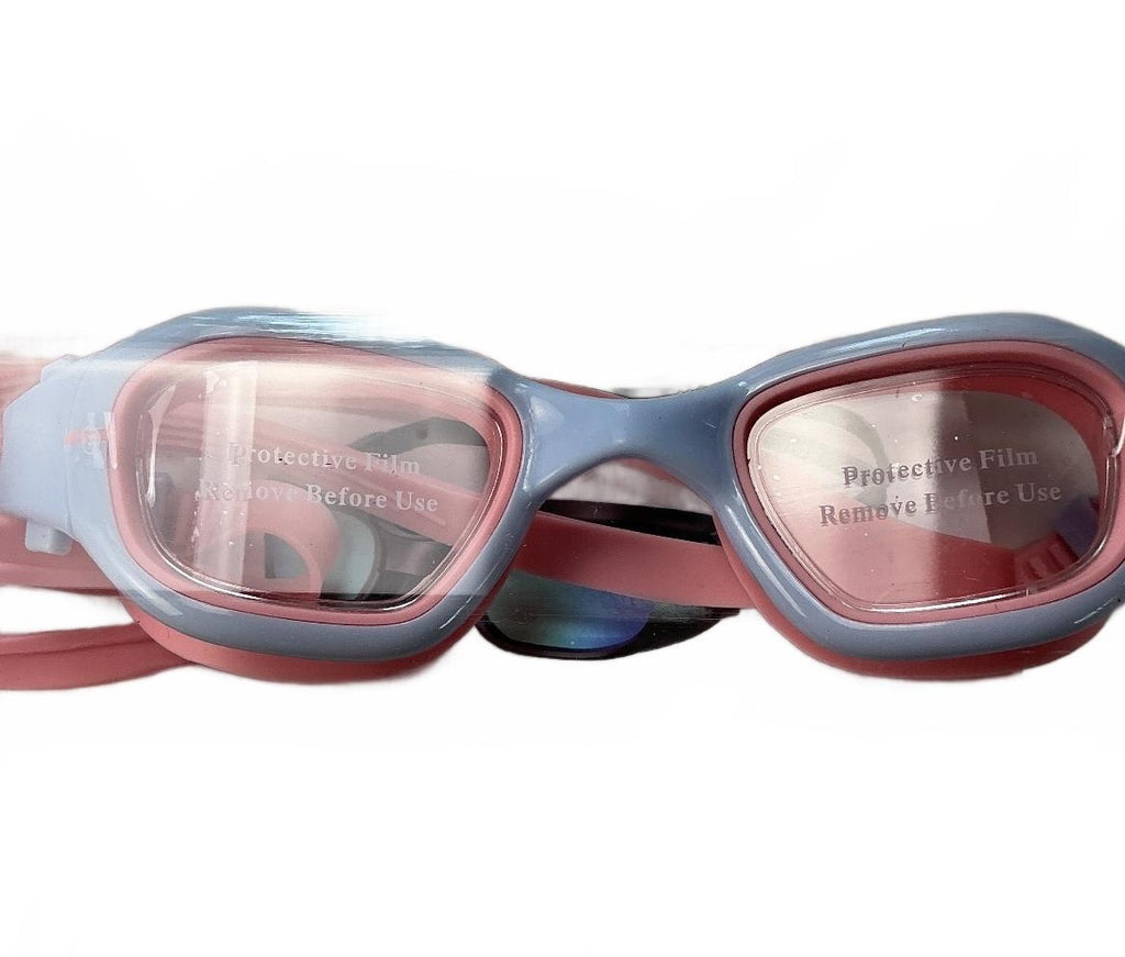 Zeligerstar 8300 Unisex Swim Goggles Pink Blue Adjustable