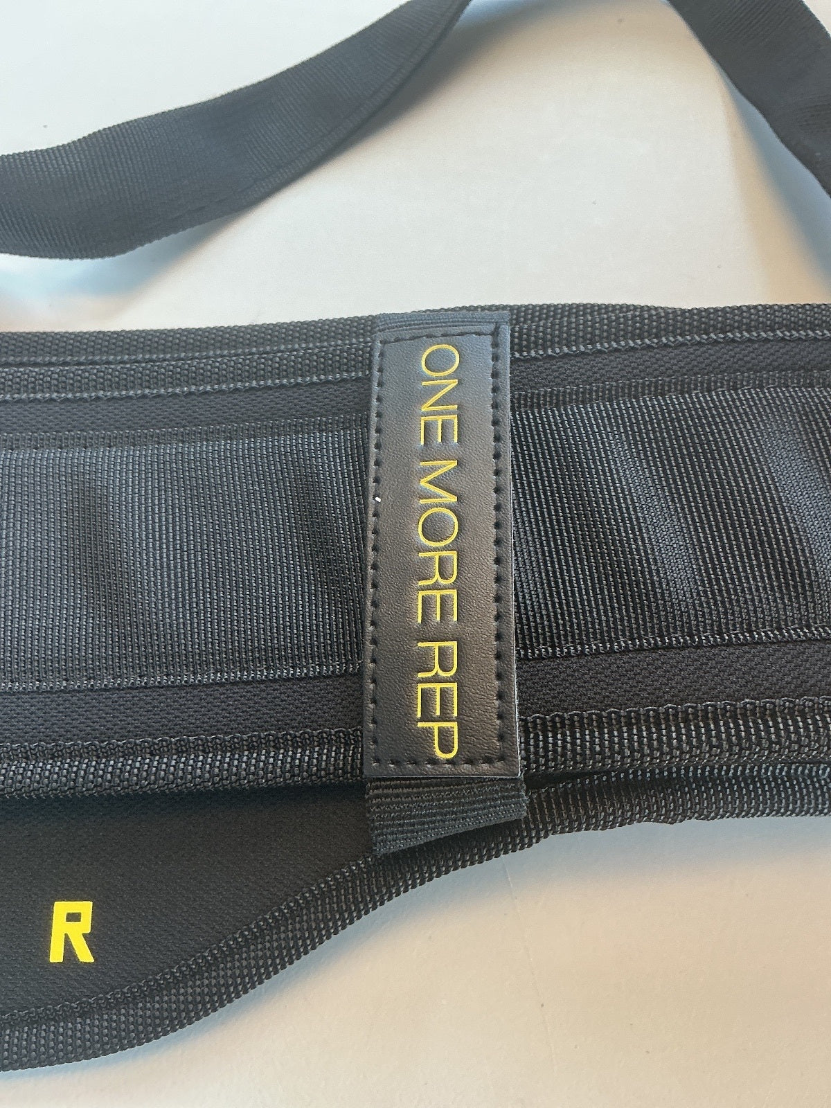 ManuKlear Adjustable Black Weight Lifting Belt Size Medium