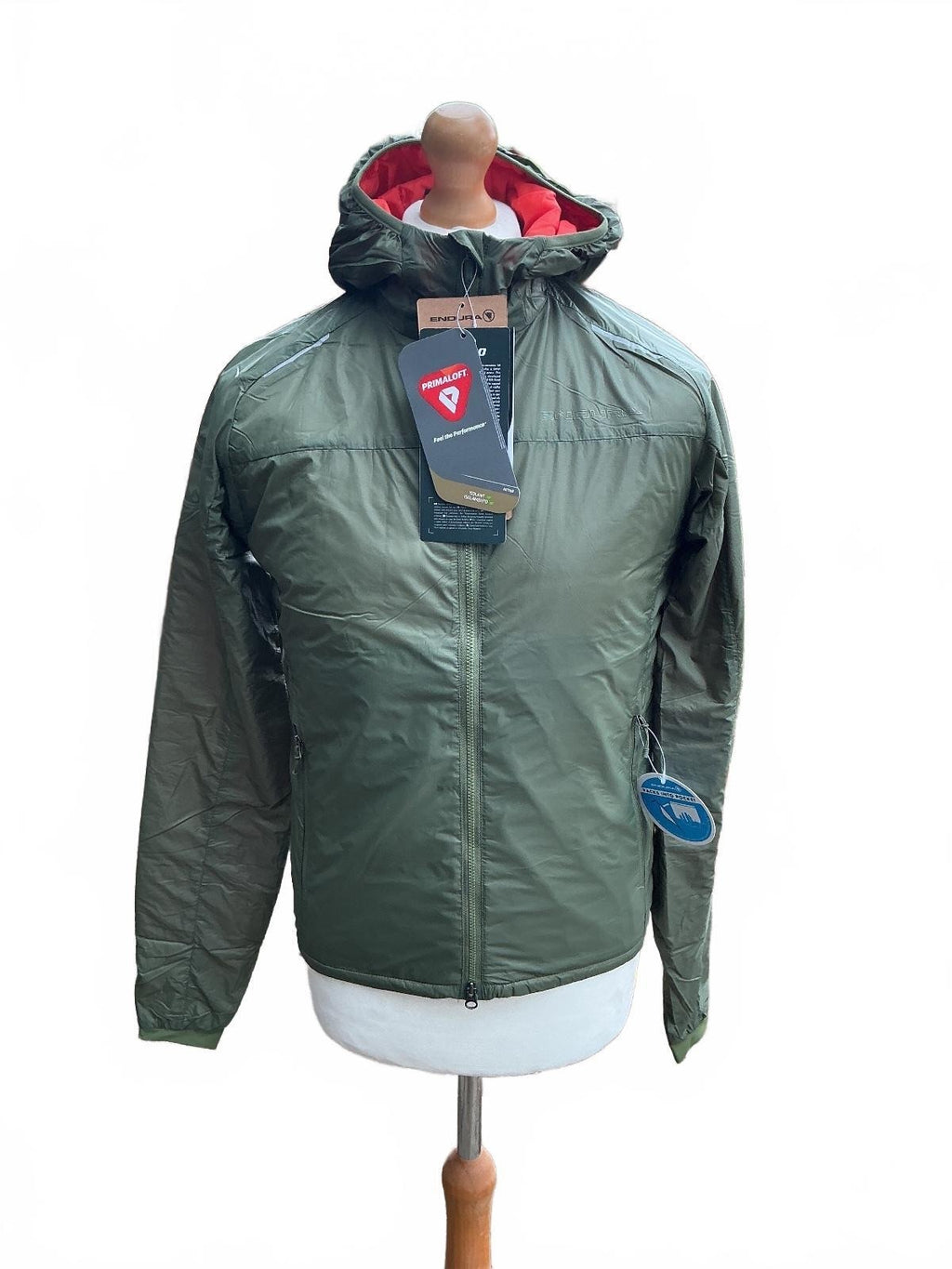 Endura GV500 Insulated Jacket Size S Lightweight Green