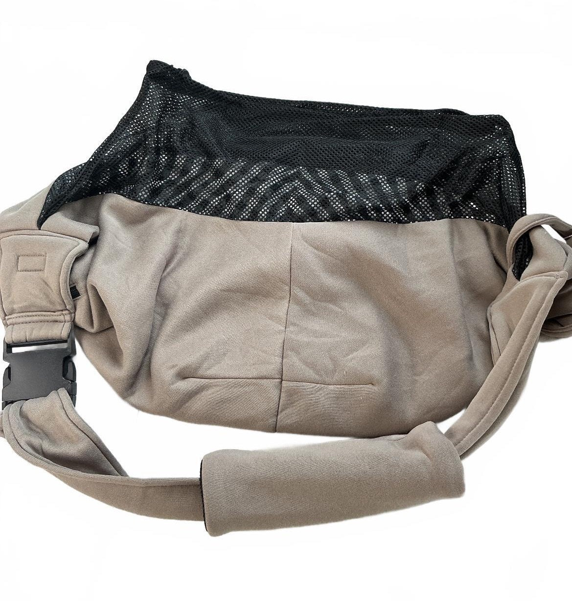 Cuby Dog Carrier Sling Unisex Medium Taupe Adjustable Cotton Comfortable