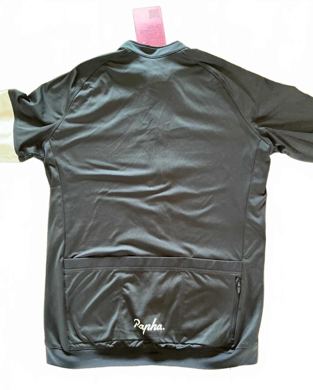 *NEW* Ladies Rapha Black Long Sleeve Cycling Jersey Size Large Lightweight