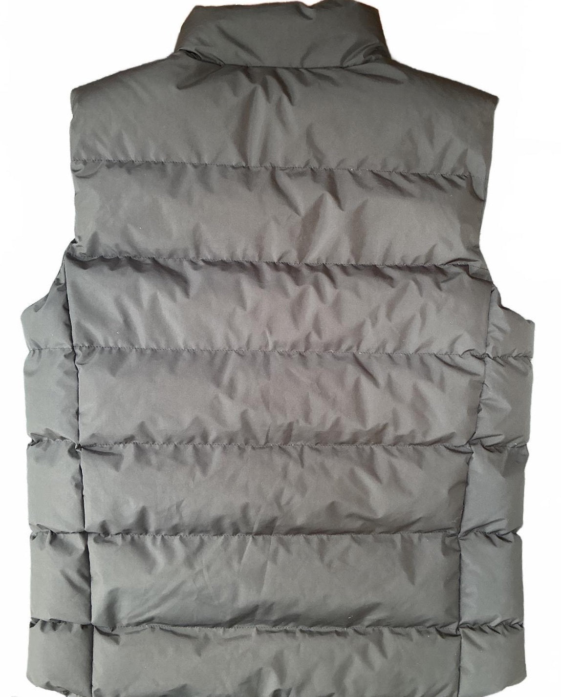 Men's Heated Black Puffer Vest Size Large Sleeveless Jacket