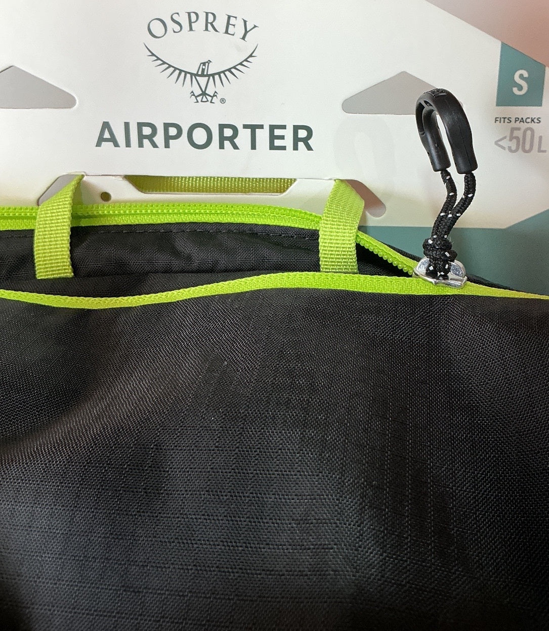 Osprey Airporter Black Small Travel Backpack Storage Bag S
