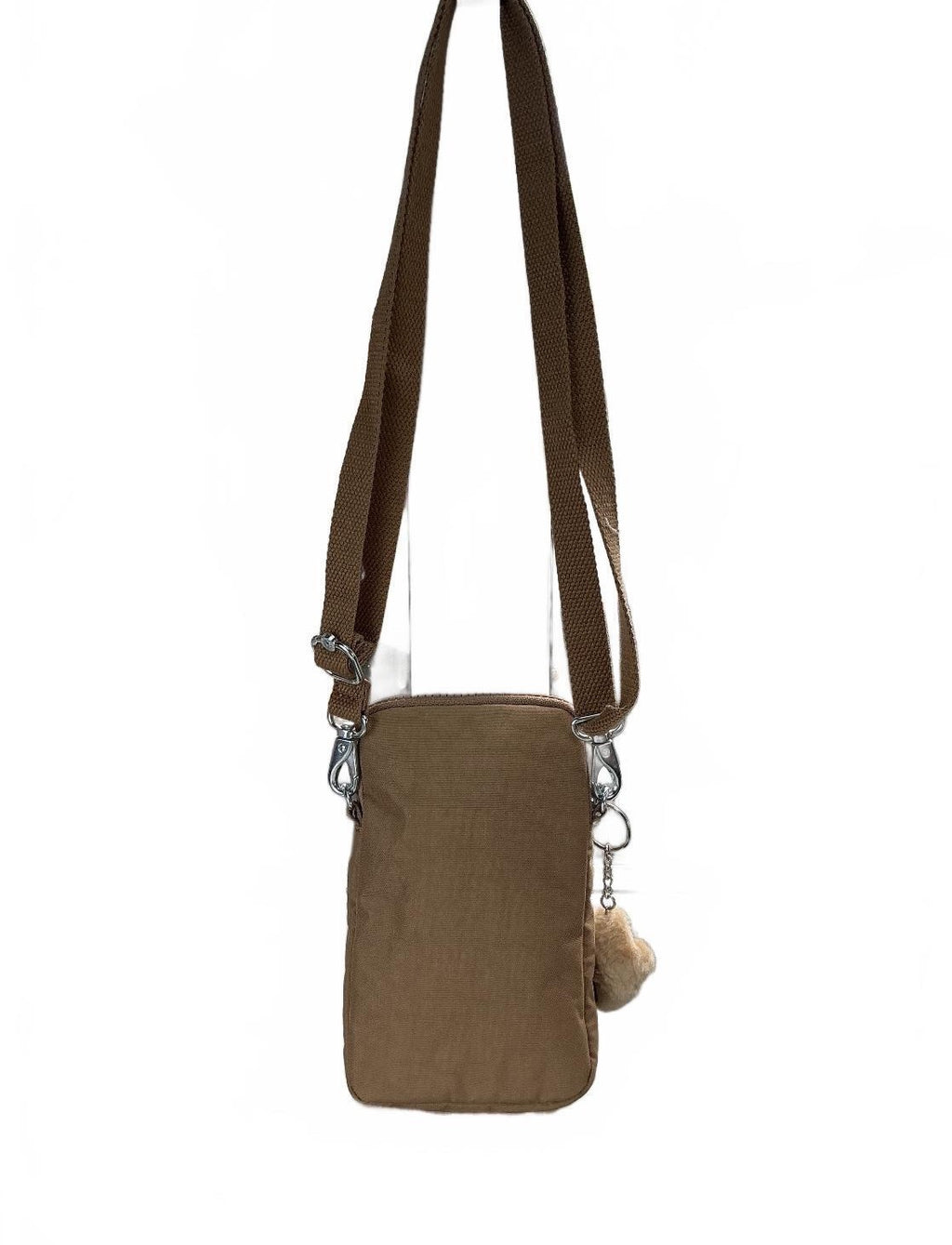 Kipling Telmo Light Unisex Small Crossbody Bag Tan Adjustable Strap