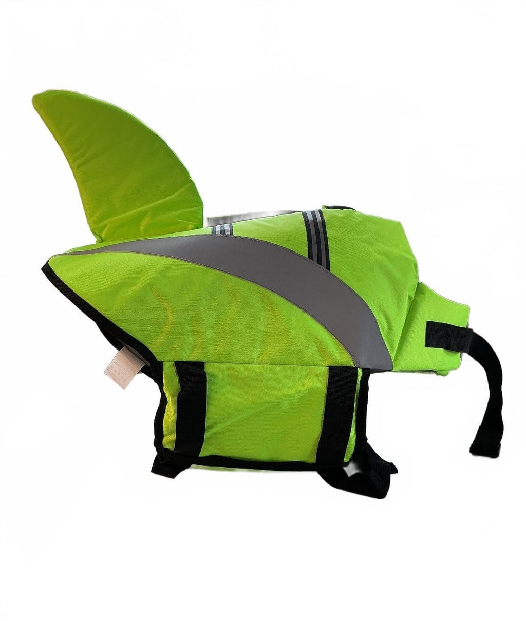 XL Neon Green Dog Life Jacket Vest Safety Gear