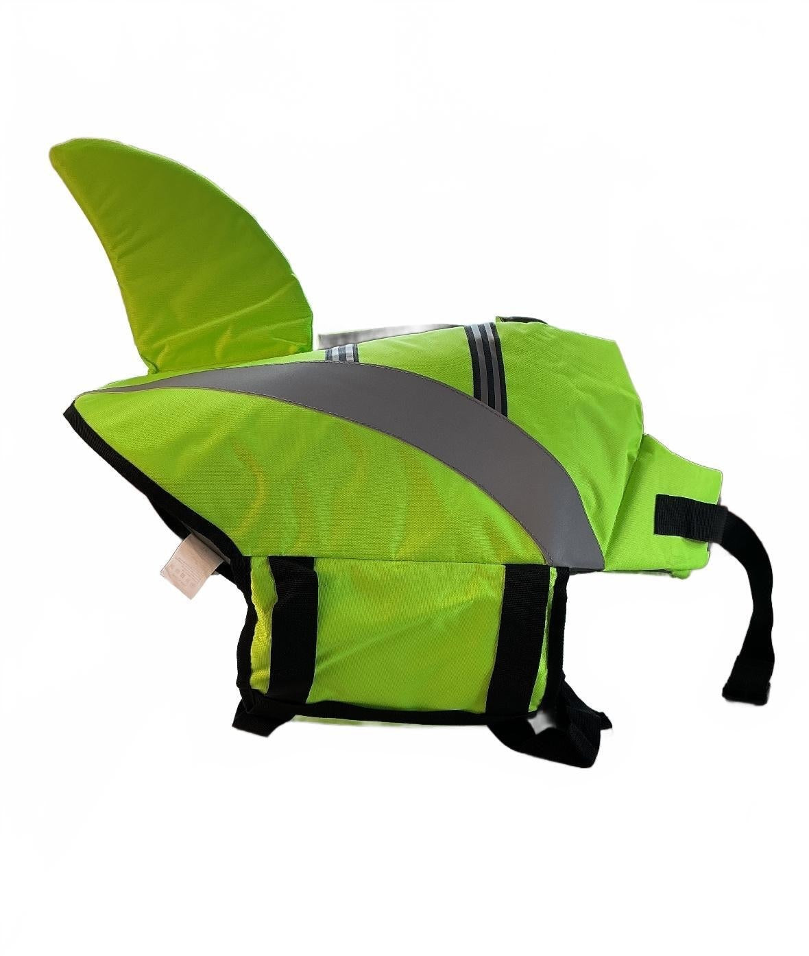 XL Neon Green Dog Life Jacket Vest Safety Gear