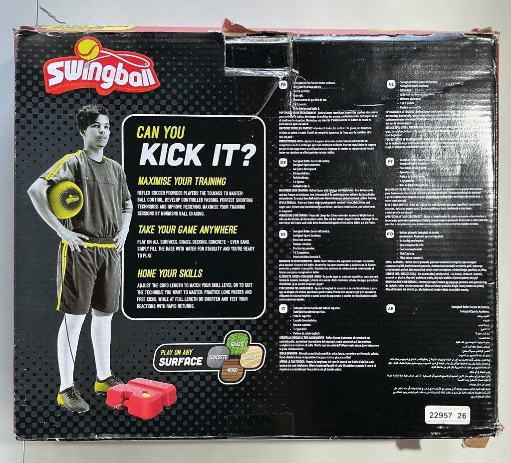 Swingball Reflex Football Training Set with Pump and Ball 6+ Years