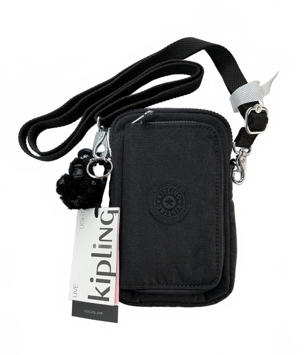 Kipling Ladies Telmo Small Wallet Small Black Detachable Strap
