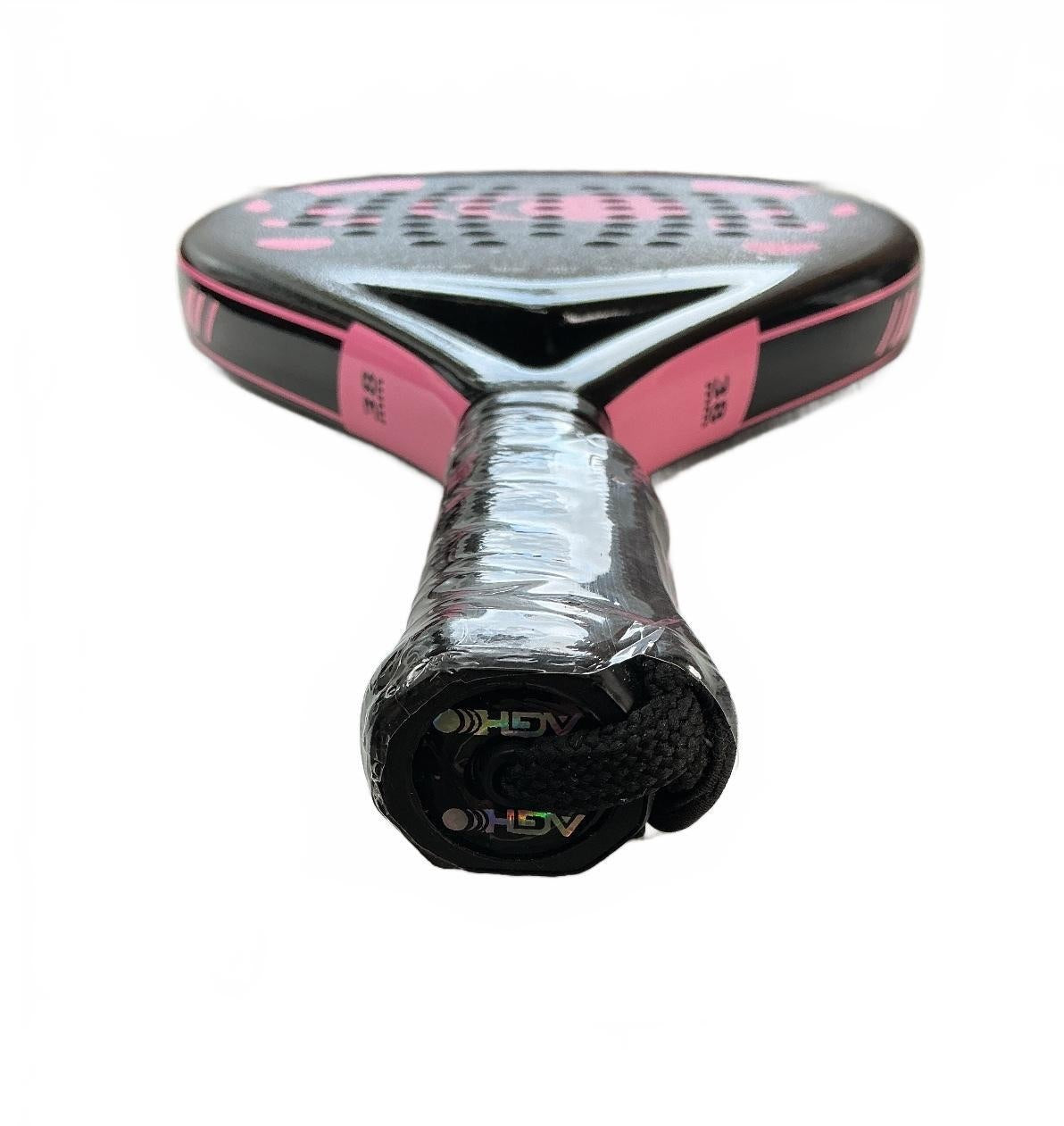 AGH Padel Racket AGP1 PINK EVA Core Glass Fibre Frame For Adults And Beginners