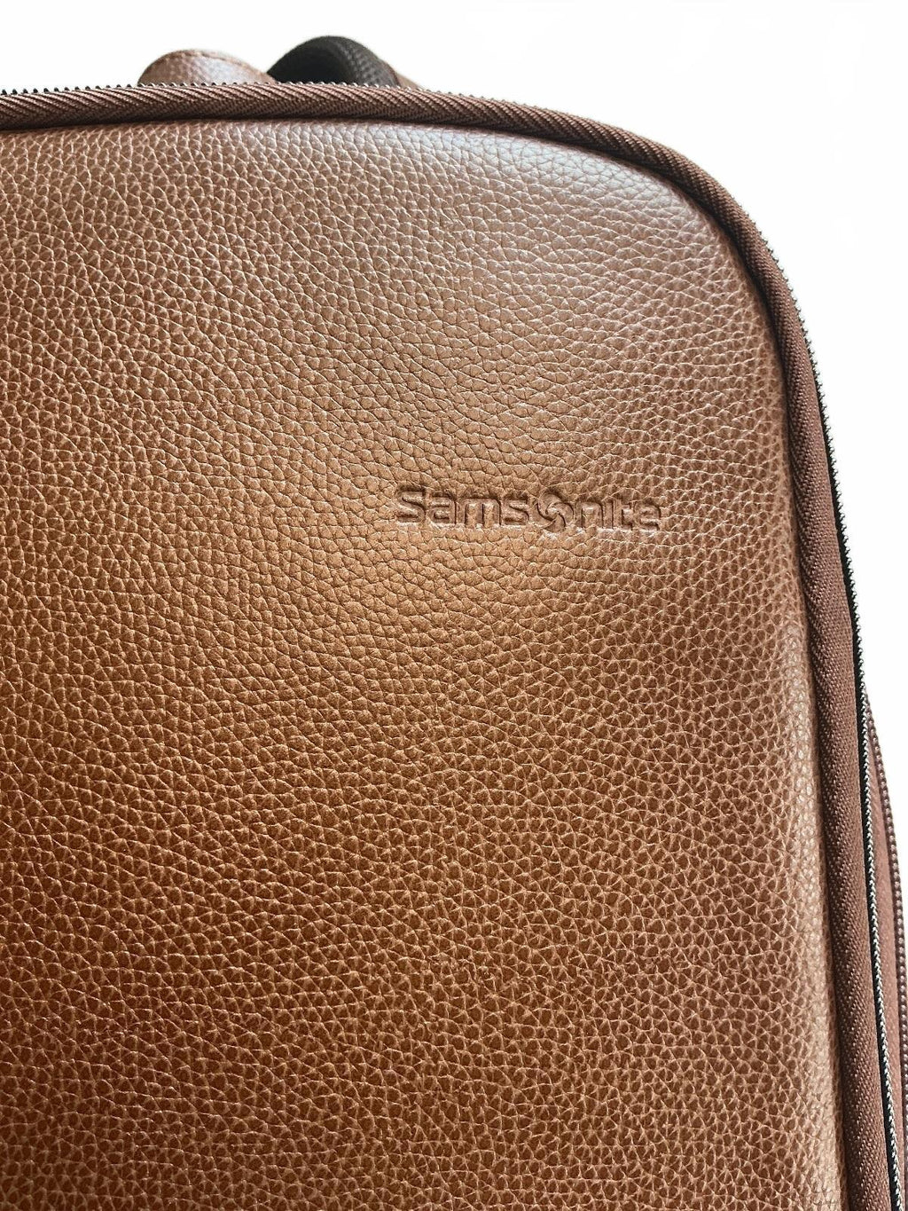 Samsonite Classic Leather Slim Backpack Fits Laptops Up to 14.1"