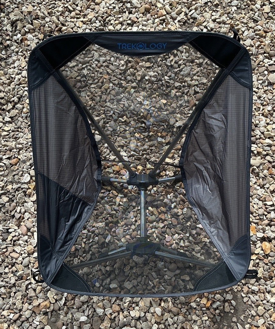 Trekology Yizi Lite Camping Chair Compact Size Black/Blue