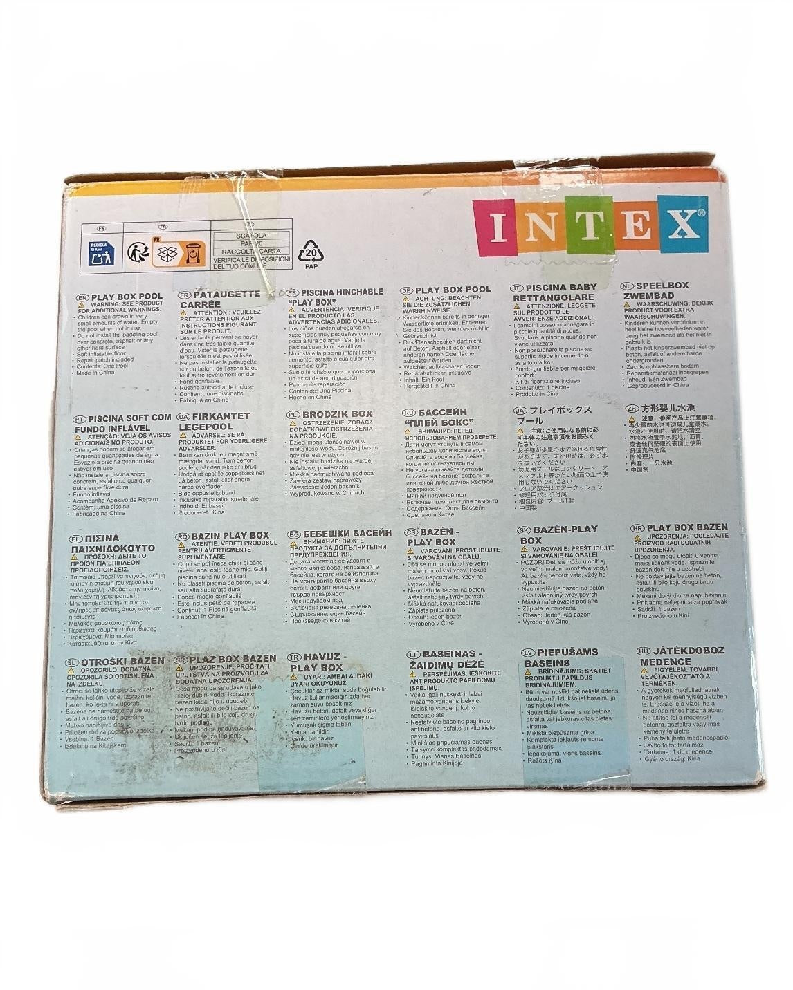 Intex Wet Set Collection Inflatable Pool 86x86x25cm